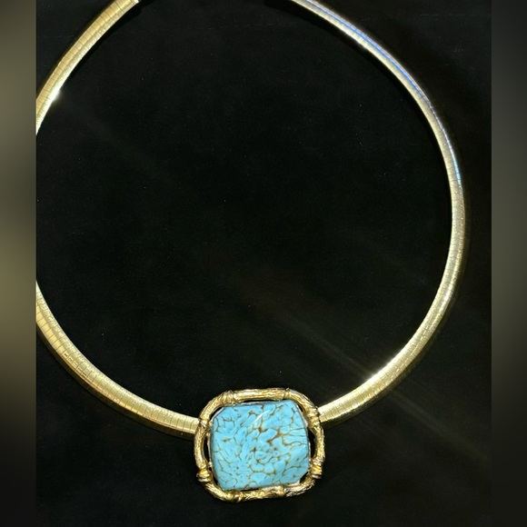 Jewelry - Turquoise Pendant / I had mounting made but I can’t remember if it’s gold!